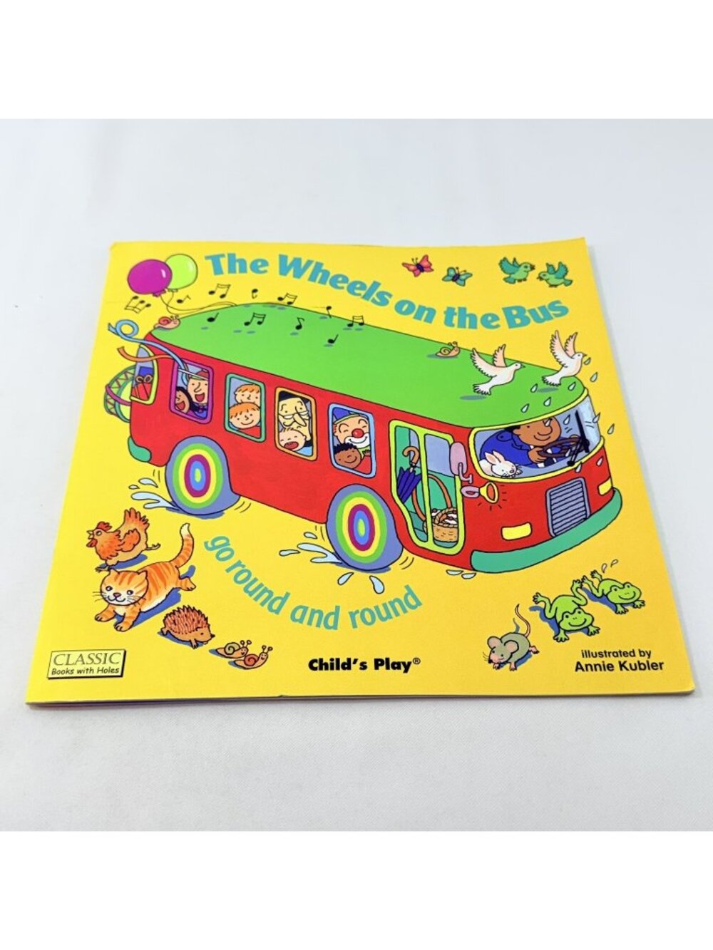Wheels On The Bus Children Book Play Audio Sing Along CD Music Picture Kubler